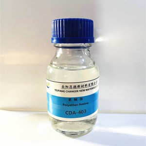 पवन शक्ति कम्पोजिट ब्लेड सामग्री उपचार एजेन्ट को लागी पोलीथर अमाइन T403 CAS 39423-51-3