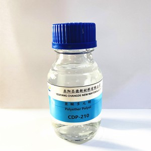 CASE polyol 210 polyurethane elastomer, adhesives, sealants, पनरोक कोटिंग र फुटपाथ सामग्रीहरूको लागि